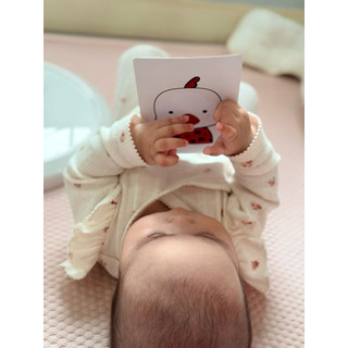 Bộ Thẻ 60 Tranh Kích Thích Thị Giác Cho Trẻ Sơ Sinh, Thẻ Bo Góc A6