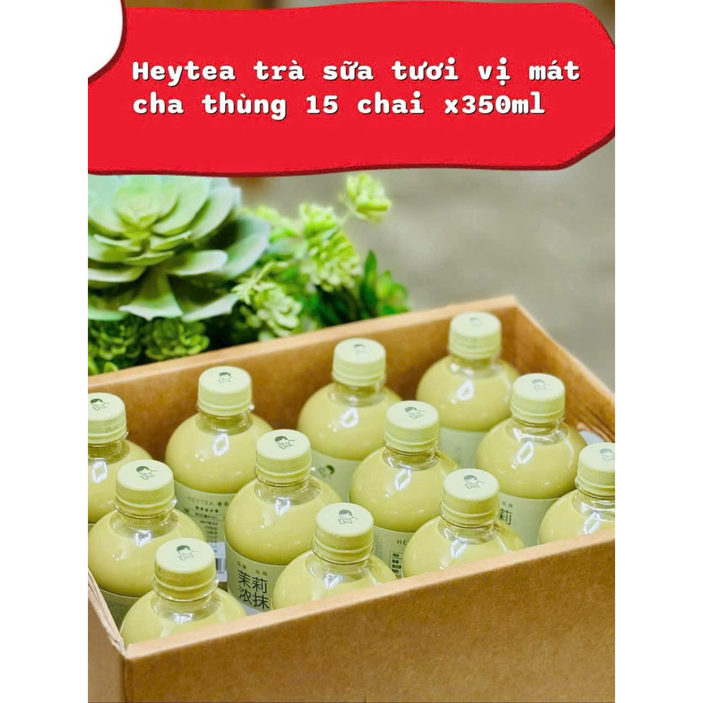 Combo 3 chai trà sữa heytea hót hít 2026