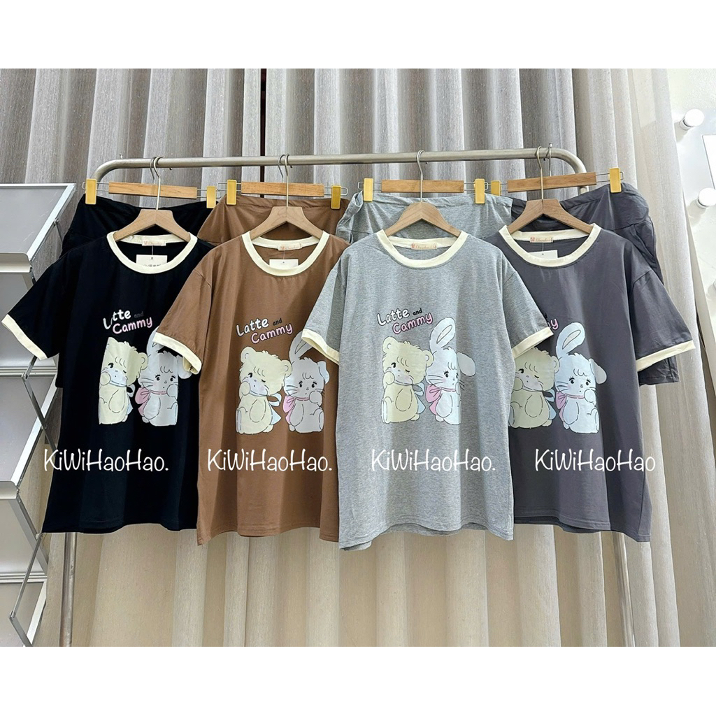 Bộ bầu-bộ sau sinh-BỘ ĐÙI COTTONG IN HÌNH HAI CON THỎ-4 màu,quần có chun chỉnh