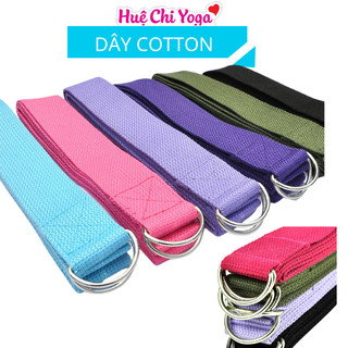 Dây cotton học yoga Hỗ Trợ Tập Luyện gym, yoga dài 1,83m