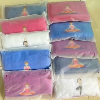 Khăn lau mồ hôi tập Yoga, Chất liệu cotton thám hút mồ hôi kích thước 110x20cm
