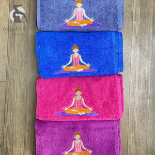 Khăn lau mồ hôi tập Yoga, Chất liệu cotton thám hút mồ hôi kích thước 110x20cm