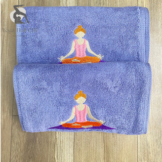 Khăn lau mồ hôi tập Yoga, Chất liệu cotton thám hút mồ hôi kích thước 110x20cm