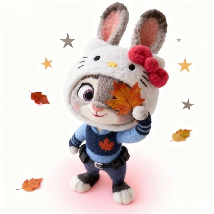 Móc khoá Cặp đôi Nick & Judy Mùa Thu