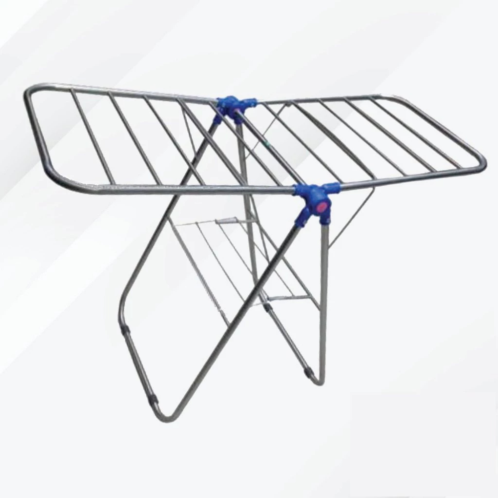 Giá Phơi Quần Áo Chữ A Cỡ Lớn Inox Cao Cấp Thiết Kế Thông Minh Kèm Kệ Phơi Giày Phù Hợp Mọi Gia Đình