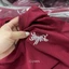 Set bộ thun nữ GUMIN thiết kế áo dáng ngắn ôm body thêu logo kèm quần ống suông rộng có dây rút eo sang trọng cao cấp