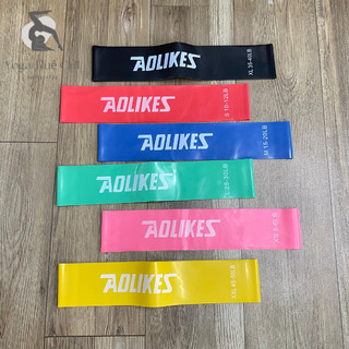 Dây miniband Aolikes kháng lực tập gym chân mông tay đùi cao su đàn hồi nam nữ