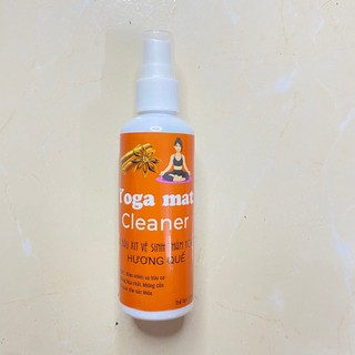 Dung Dịch Vệ Sinh Thảm Yoga 100ml Sạch Nhanh, Khử Mùi Cho Mọi Loại Thảm Yoga tặng khăn lau