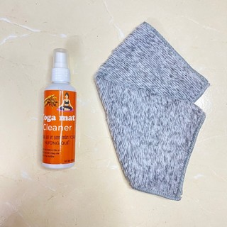 Dung Dịch Vệ Sinh Thảm Yoga 100ml Sạch Nhanh, Khử Mùi Cho Mọi Loại Thảm Yoga tặng khăn lau
