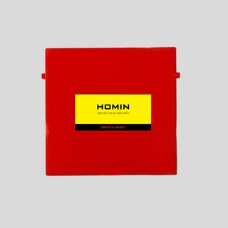 Đế âm vuông ghép nối chống cháy HOMIN mẫu 2026 có VAT lắp vừa tất cả mặt hạt các hãng  chuẩn chung 86 trên thị trường