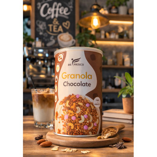 Granola Chocolate BEFRESCO 300g – Ngũ Cốc Yến Mạch Mix Hạt Healthy Ăn Sáng