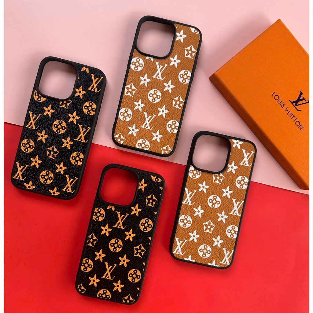 Ốp da iphone  mẫu vàng và mẫu đen