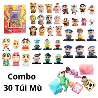 Túi Blind box mô hình chibi shin cậu bé bút chì dễ thương size to 5-6cm HT Toys
