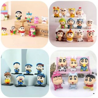 Túi Blind box mô hình chibi shin cậu bé bút chì dễ thương size to 5-6cm HT Toys