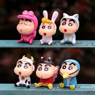 Túi Blind box mô hình chibi shin cậu bé bút chì dễ thương size to 5-6cm HT Toys