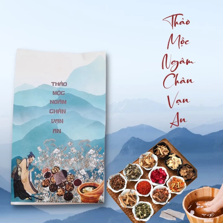 Thảo Dược Ngâm Chân Vạn An Túi Lọc, Ngâm Chân Thảo Mộc Thư Giãn Khử Mùi Chân Ngâm Chân Trước Khi Ngủ