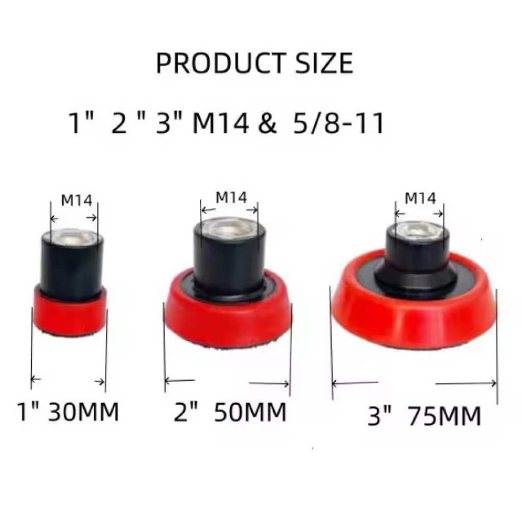 Đế Đánh Bóng 1in,2in,3in,4in,5in M14
