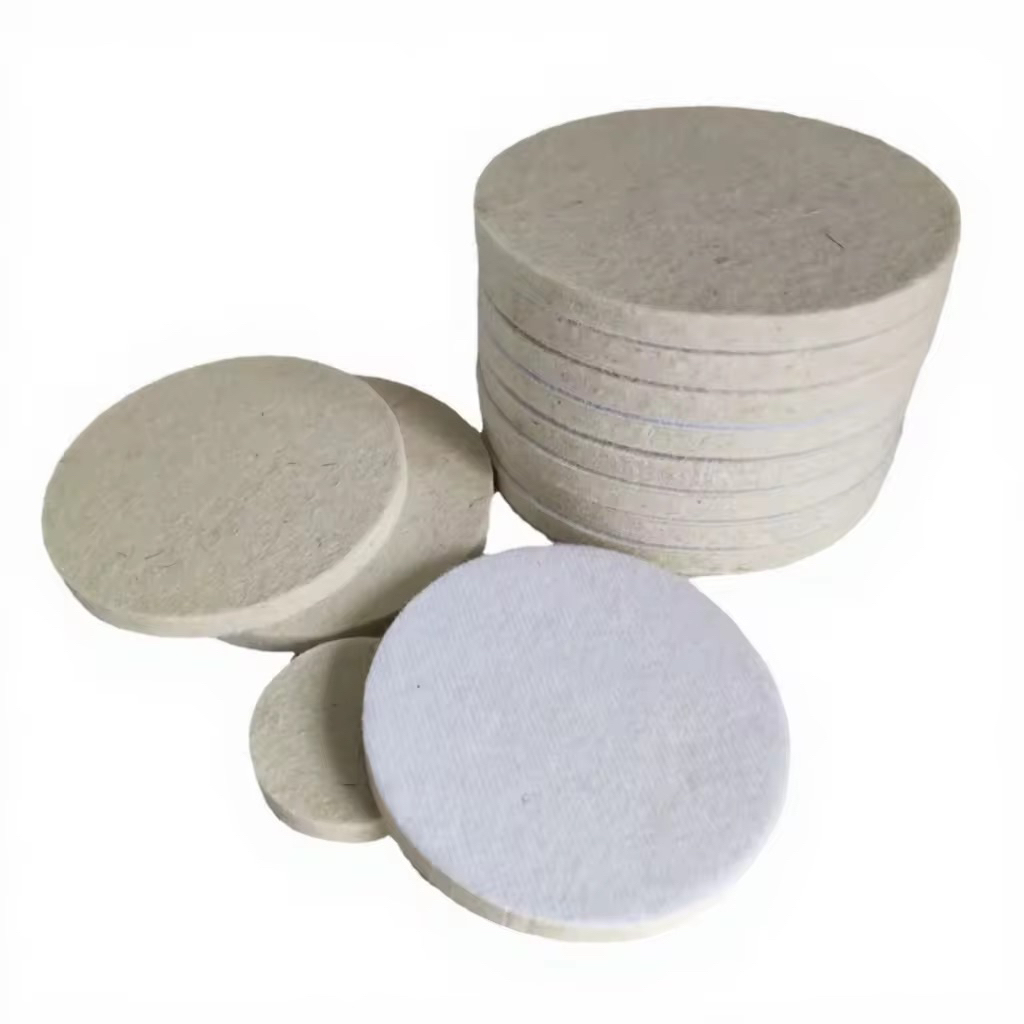 Pad nỉ đánh kính , inox 3in và 5in