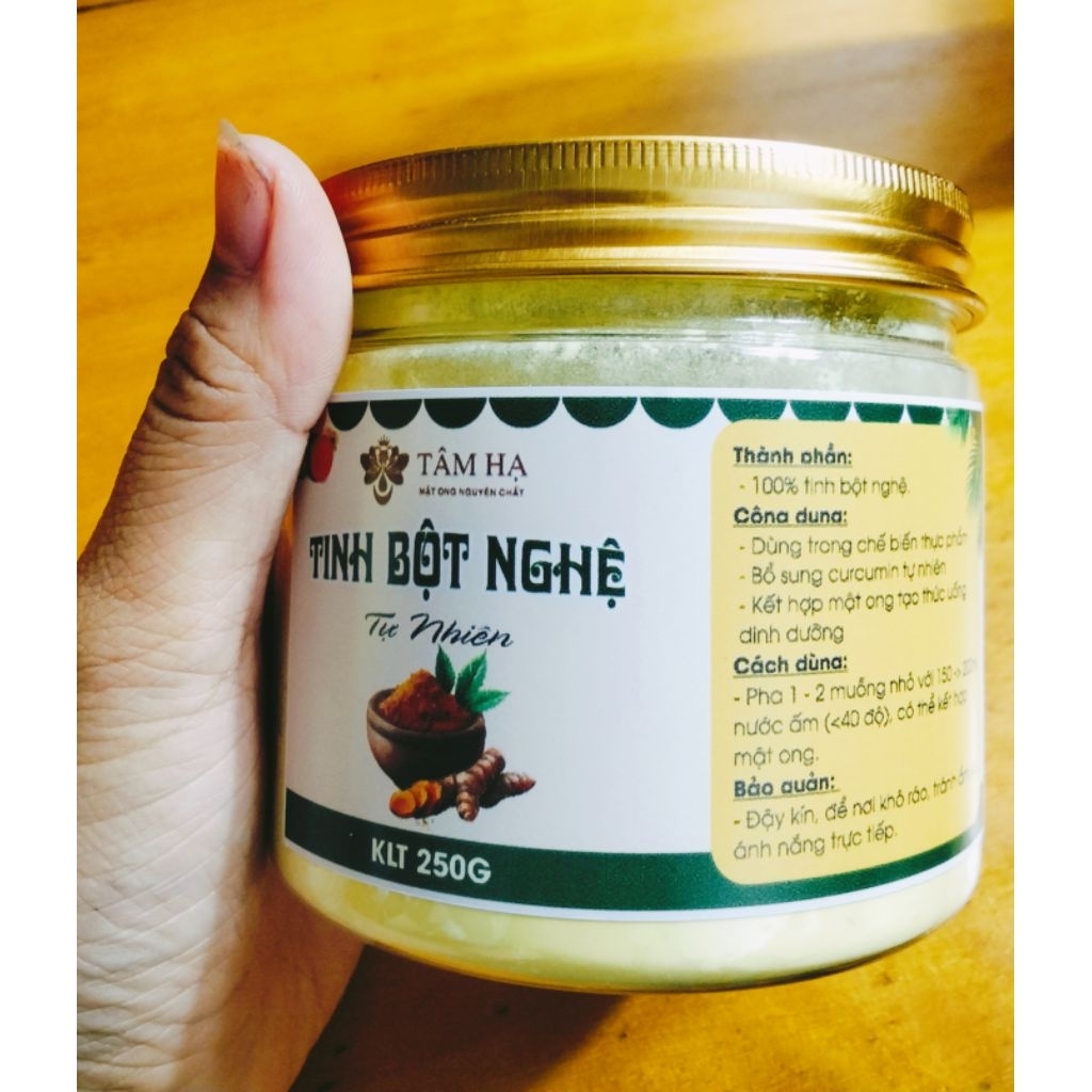 Tinh bột nghệ nguyên chất 100% (500g)