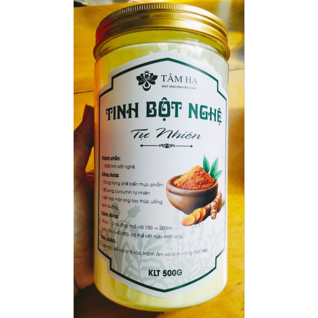 Tinh bột nghệ nguyên chất 100%