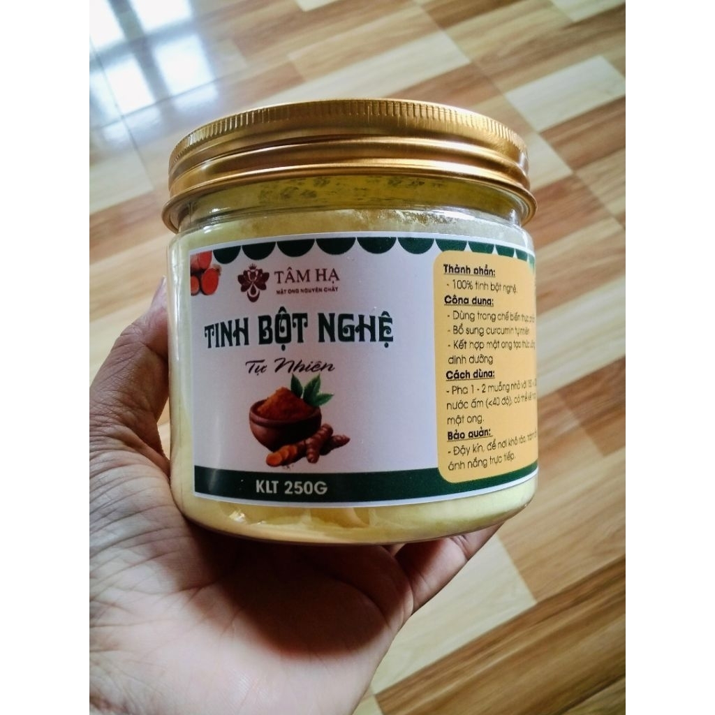 Tinh bột nghệ nguyên chất 100%