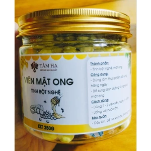 Viên mật ong tinh bột nghệ 500g