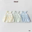 Váy Xinh Cho Bé Gái Obebi Cổ Bèo Hoa Nhí Đáng Yêu Dễ Thương Mùa Hè Từ 8 - 22kg V62