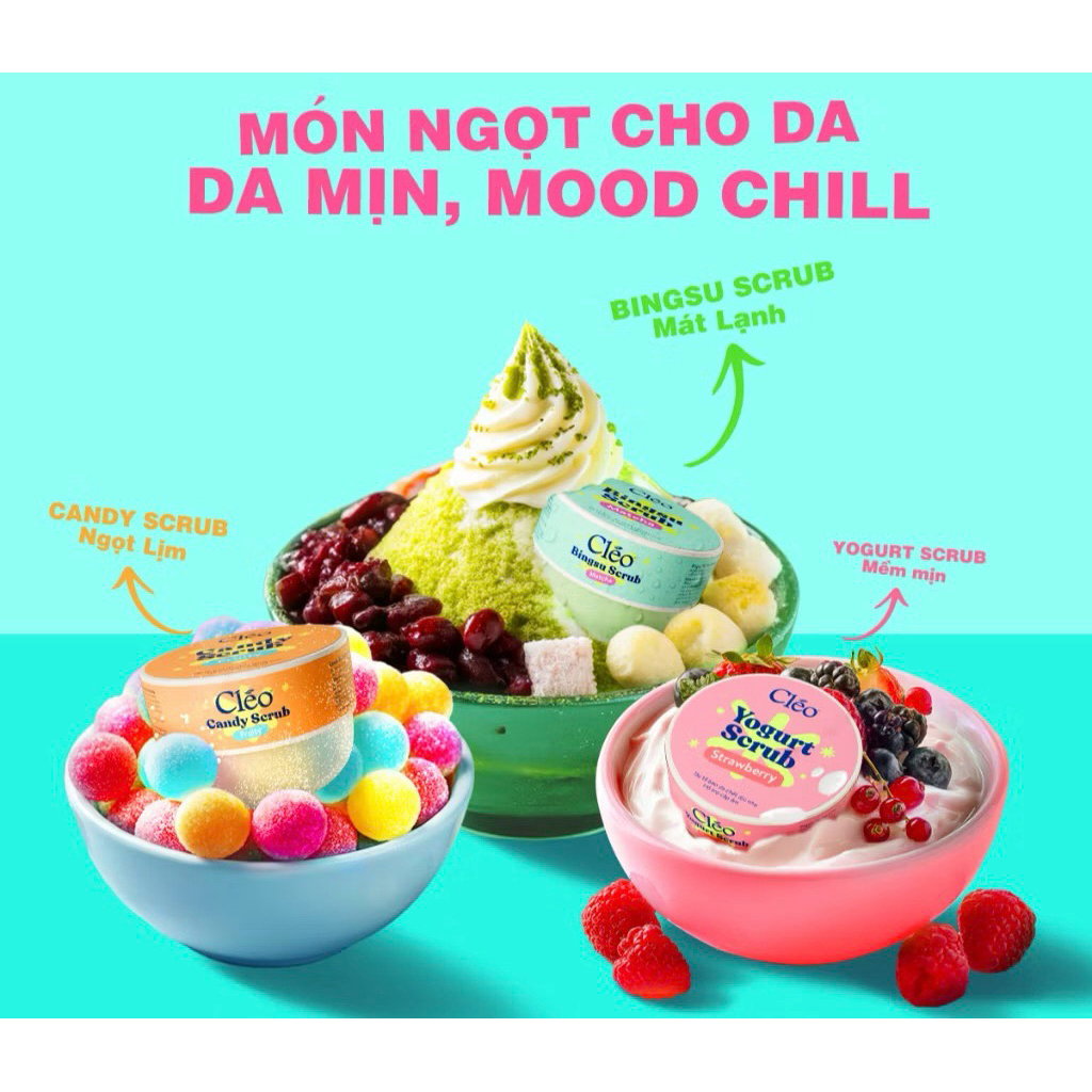Kem Tẩy Lông Nách, Tẩy Lông Tay Chân Cleo,Tẩy Lông Sạch Sát, Không Kích Ứng 50g
