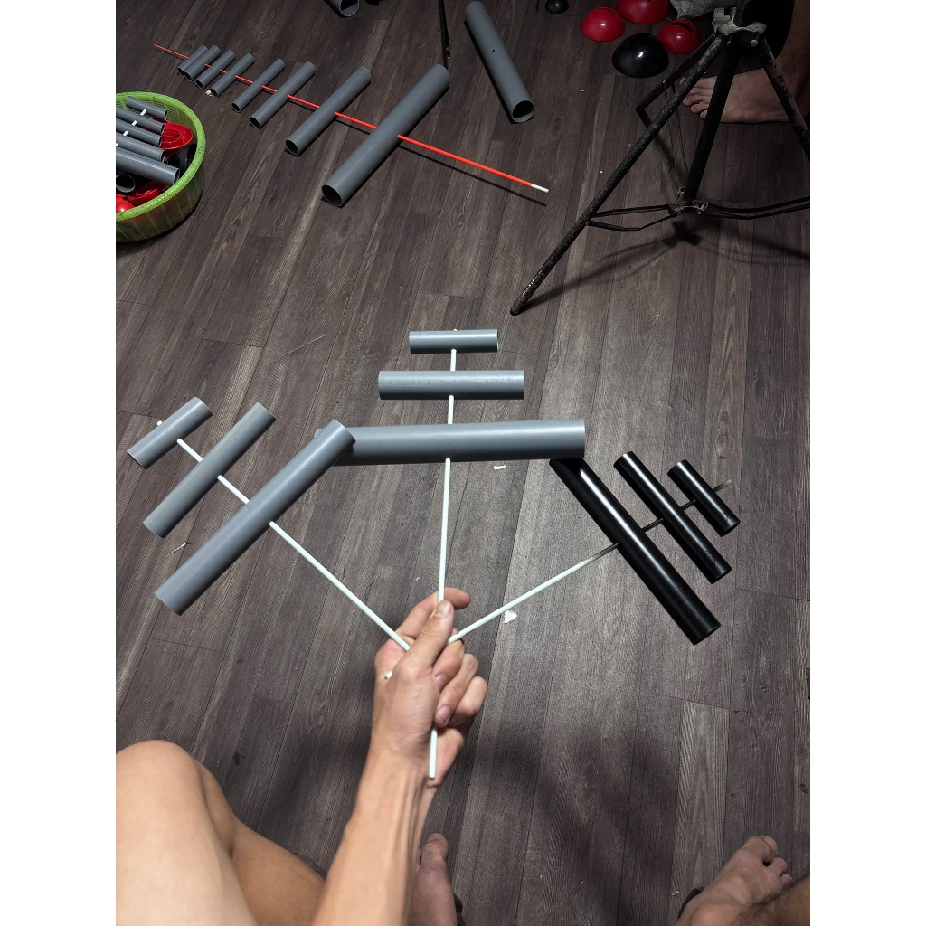 Bộ ống làm sáo diều full nhựa abs giá rẻ lắp cho tất cả các loại diều lắp ghép