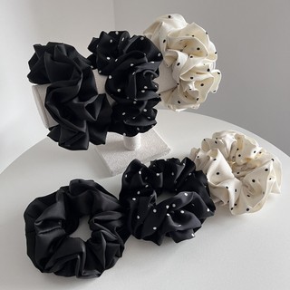 Buộc tóc lụa mềm 3 lớp cao cấp 12cm • Mây Fashion Jewelry - C1025.02