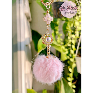 [SL 1C DUY NHẤT] Móc Khoá Hello Kitty Charm Nhựa / Kim Loại (LOẠI ĐẸP) ĐỘC QUYỀN Handmade by IMCAREM