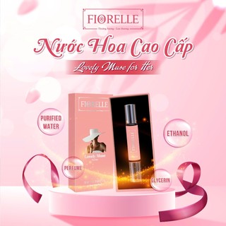 Nước hoa cao cấp Fiorelle 1 đầu xịt 1 đầu lăn một chạm cuốn hút 2 cách tỏa hương
