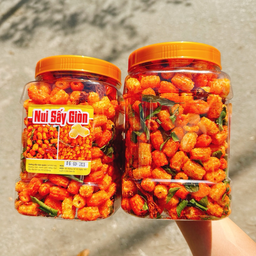 500gr -Nui Bò Lá Chanh loại ngon đặc biệt ngon -1Hộp 500Gr/Túi Zip 500Gr