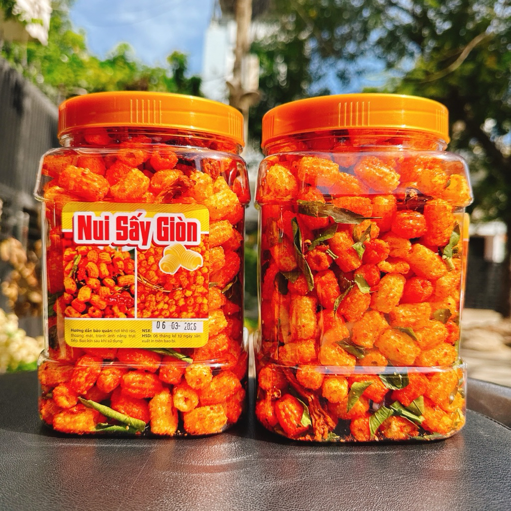 500gr -Nui Bò Lá Chanh loại ngon đặc biệt ngon -1Hộp 500Gr/Túi Zip 500Gr