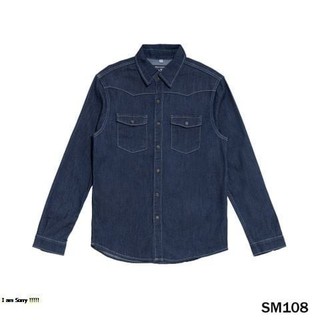 Hunter Xrays Áo Sơ Mi Denim Cotton Form REGULAR SM104  -> SM113 -  Chất Liệu Caoo Cấpp Thoáng Mát