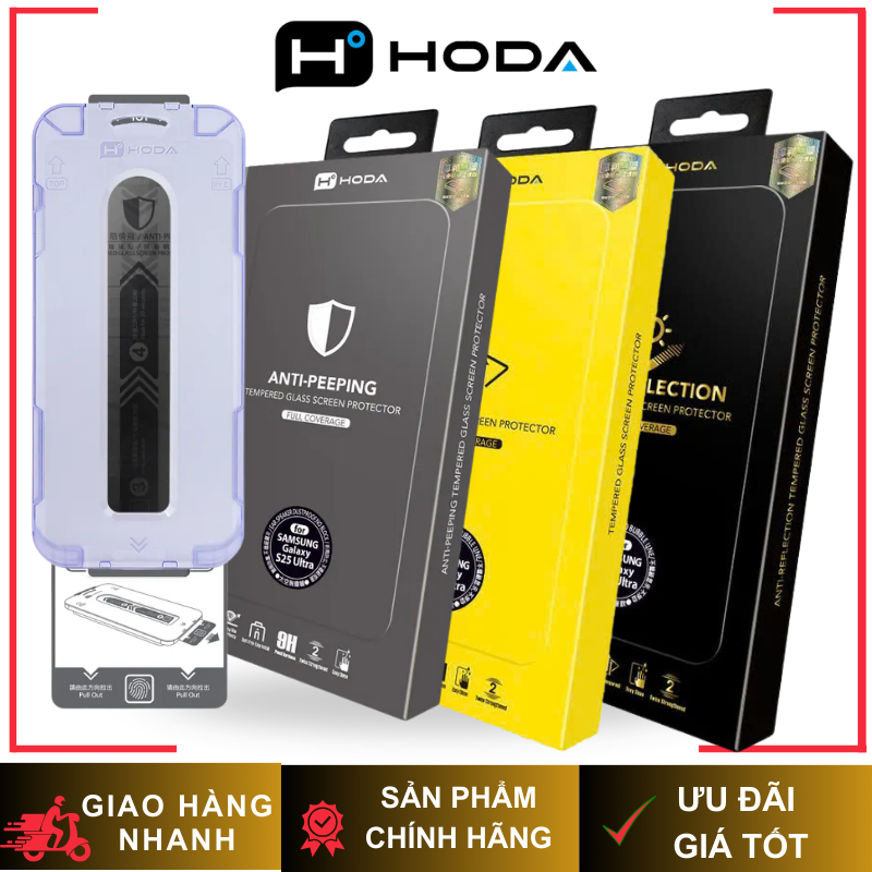 [SamSung] Cường Lực Hoda Trong Suốt/ Chống Nhìn Trộm/ Chống Chói 0.21mm Bảo Vệ Màn Hình cho S25Ultra| S26Ultra