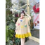 Váy babydoll, Đầm Bầu Babydoll Chất Vải Thun Mát Mặc Cho Mùa Hè
