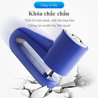 Ổ Khóa Phanh Đĩa, Khóa Đĩa Xe Máy, Xe Máy Chống Trộm, Nhỏ Gọn Tiện Dụng