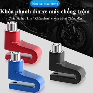 Ổ Khóa Phanh Đĩa, Khóa Đĩa Xe Máy, Xe Máy Chống Trộm, Nhỏ Gọn Tiện Dụng