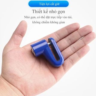 Ổ Khóa Phanh Đĩa, Khóa Đĩa Xe Máy, Xe Máy Chống Trộm, Nhỏ Gọn Tiện Dụng