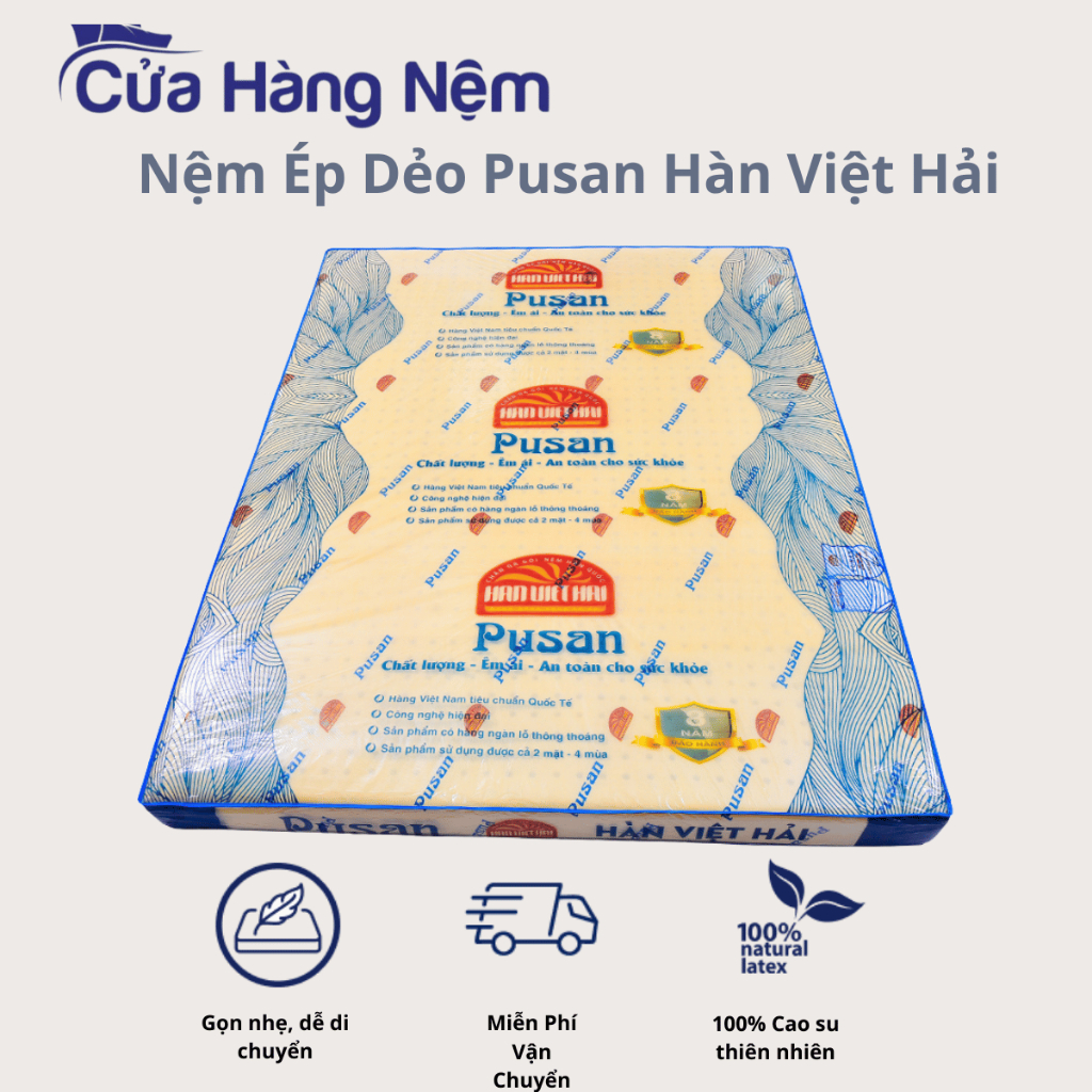 Nệm Ép Dẻo Pusan Hàn Việt Hải