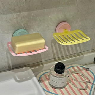 kệ để xà phòng dán tường hút chân không - khay đựng xà phòng nhà tắm tiện lợi 🌸🌸🌸