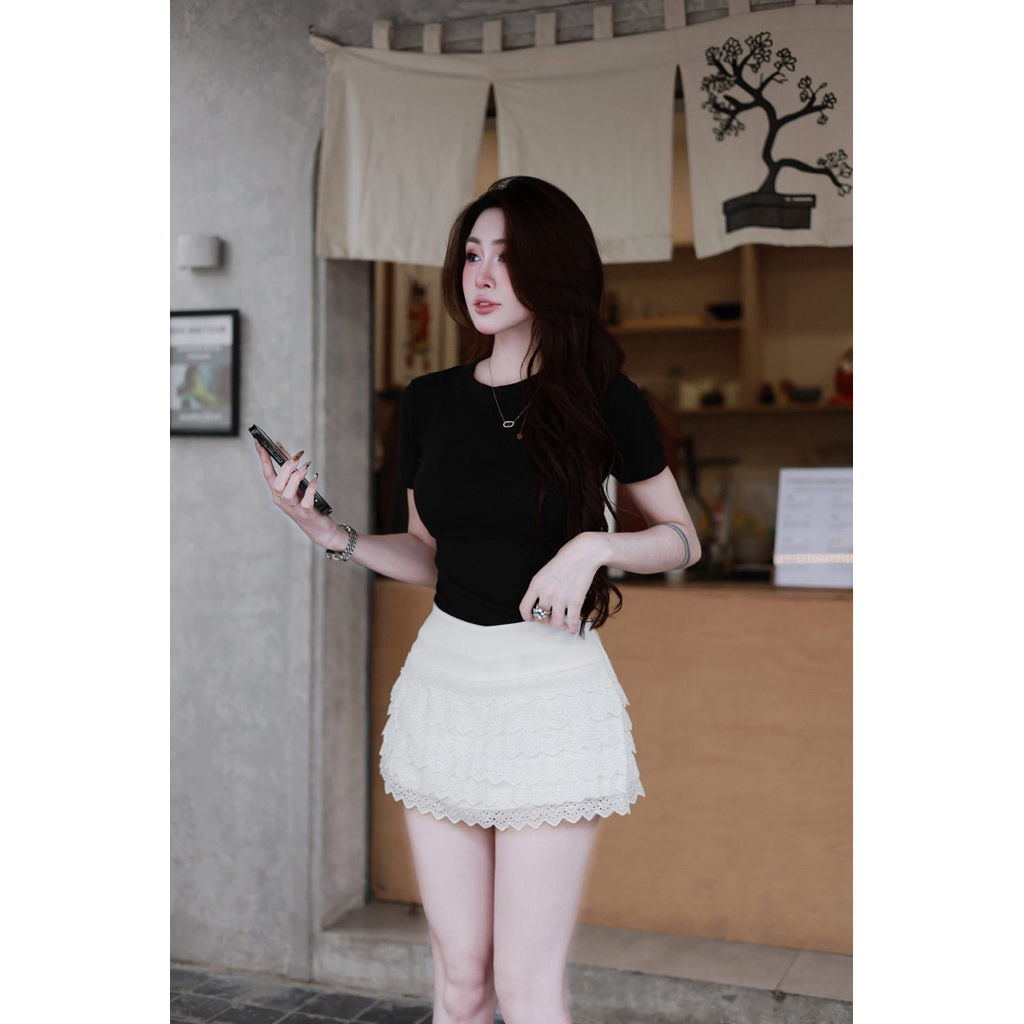 [𝐒𝐮𝐙𝐲] Chân Váy Xếp Li Tầng QCCC