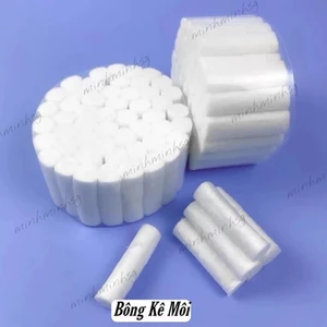 Bông căng da môi - Bông lót miệng dùng 1 lần trong phun xăm