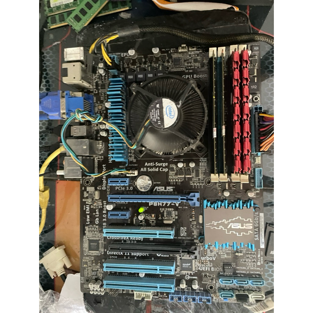 ⚡ Combo Main + CPU + RAM Hiệu Năng Cao ⚡ 🔥 Main ASUS P8H77-V