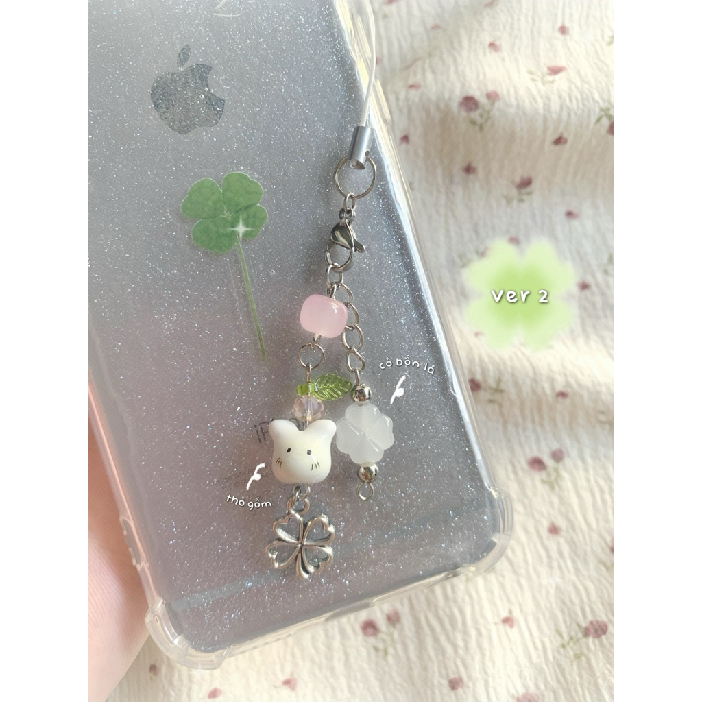 Móc khoá Totoro dây treo điện thoại, balo xinh xắn | Ktrynnk