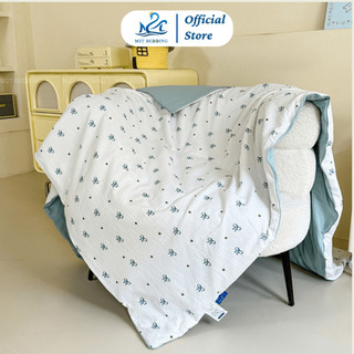 Chăn hè chần bông Cotton Đũi Windy M2T BEDDING kích thước 2mx2m3 - Mềm mại, Mịn màng