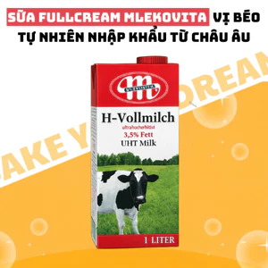 Sữa Tươi Nguyên Kem Ba Lan MLEKOVITA - Sữa Tươi Nguyên Kem 1L - Sữa Nhập Cung Ứng DoBaker