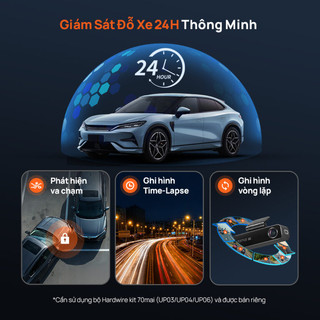 Camera hành trình 70mai 4K M800 với bộ nhớ eMMC tích hợp, cảm biến Sony STARVIS 2, thiết kế nhỏ gọn