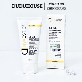 Kem Chống nắng Hyaestic Skin Fusion SPF64 Sun And Pollution Protector SPF50+ 50ml Duduhouse